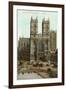 Westminster Abbey, London, England-null-Framed Art Print