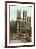 Westminster Abbey, London, England-null-Framed Art Print