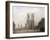 Westminster Abbey, London-Fred E.J. Goff-Framed Giclee Print