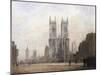 Westminster Abbey, London-Fred E.J. Goff-Mounted Giclee Print