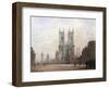 Westminster Abbey, London-Fred E.J. Goff-Framed Giclee Print