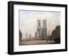 Westminster Abbey, London-Fred E.J. Goff-Framed Giclee Print