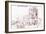 Westminster Abbey London --Wenceslaus Hollar-Framed Giclee Print