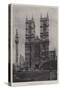 Westminster Abbey, West Front-null-Stretched Canvas