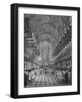 Westminster Abbey-JP Neale-Framed Art Print