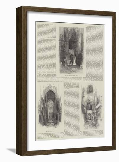 Westminster Abbey-Herbert Railton-Framed Giclee Print