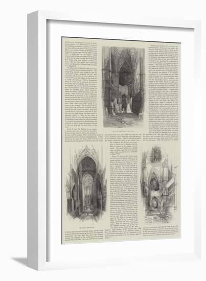 Westminster Abbey-Herbert Railton-Framed Giclee Print