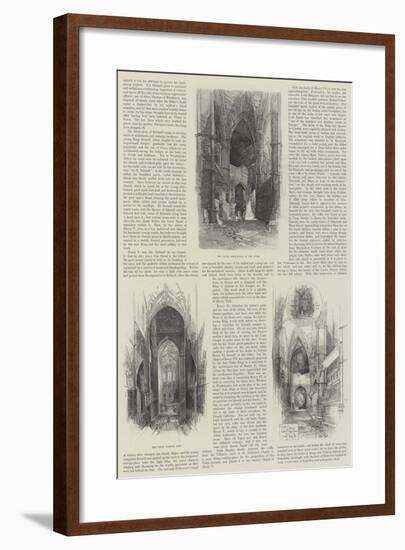 Westminster Abbey-Herbert Railton-Framed Giclee Print