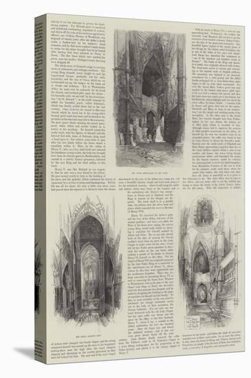 Westminster Abbey-Herbert Railton-Stretched Canvas