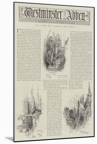 Westminster Abbey-Herbert Railton-Mounted Giclee Print