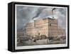 Westminster Ale and Porter Brewery on Horseferry Road, London, C1840-C Warren-Framed Stretched Canvas