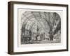 Westminster Aquarium and Winter Garden : the Central Hall, London, 1876, Uk-null-Framed Giclee Print