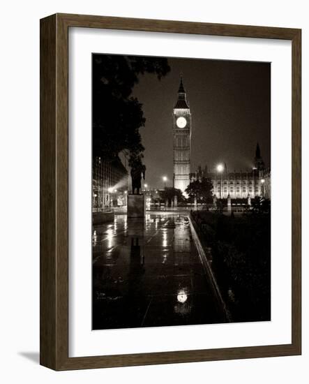 Westminster At Night-Craig Roberts-Framed Photographic Print