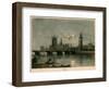 Westminster at Night-Lucien Marcelin Gautier-Framed Giclee Print