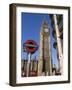 Westminster, Big Ben and Underground, Subway Sign, London, England-Steve Vidler-Framed Photographic Print