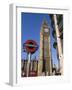 Westminster, Big Ben and Underground, Subway Sign, London, England-Steve Vidler-Framed Photographic Print