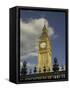 Westminster, Big Ben, London, England-Inger Hogstrom-Framed Stretched Canvas