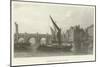 Westminster Bridge, 1745-null-Mounted Giclee Print