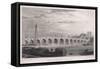 Westminster Bridge 1827-MJ Starling-Framed Stretched Canvas