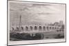 Westminster Bridge 1827-MJ Starling-Mounted Art Print