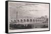 Westminster Bridge 1827-MJ Starling-Framed Stretched Canvas