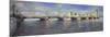 Westminster Bridge, 1993-Isabel Hutchison-Mounted Giclee Print
