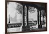 Westminster Bridge and Big Ben from the Terrace of St Thomas's Hospital, 1926-1927-null-Framed Giclee Print