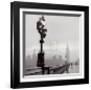 Westminster Bridge and Houses of Parliament, c.1962-Henry Grant-Framed Art Print