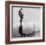 Westminster Bridge and Houses of Parliament, c.1962-Henry Grant-Framed Art Print