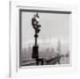 Westminster Bridge and Houses of Parliament, c.1962-Henry Grant-Framed Art Print