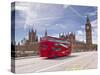 Westminster Bridge and the Houses of Parliament, Westminster, London, England, UK, Europe-Julian Elliott-Stretched Canvas