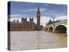 Westminster Bridge and the Houses of Parliament, Westminster, London, England, UK, Europe-Julian Elliott-Stretched Canvas