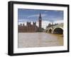 Westminster Bridge and the Houses of Parliament, Westminster, London, England, UK, Europe-Julian Elliott-Framed Photographic Print