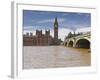 Westminster Bridge and the Houses of Parliament, Westminster, London, England, UK, Europe-Julian Elliott-Framed Photographic Print