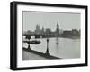 Westminster Bridge and the Palace of Westminster with Big Ben, London, 1934-null-Framed Photographic Print