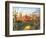 Westminster Bridge Buses-Dominic Davison-Framed Art Print