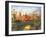 Westminster Bridge Buses-Dominic Davison-Framed Art Print