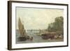 Westminster Bridge, C.1820-30-Frederick Nash-Framed Giclee Print