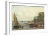 Westminster Bridge, C.1820-30-Frederick Nash-Framed Giclee Print