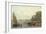 Westminster Bridge, C.1820-30-Frederick Nash-Framed Giclee Print