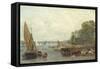 Westminster Bridge, C.1820-30-Frederick Nash-Framed Stretched Canvas