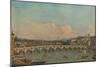 'Westminster Bridge', c1746-Canaletto-Mounted Giclee Print