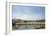Westminster Bridge from the North-Canaletto-Framed Art Print