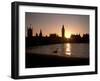 Westminster Bridge, Houses of Parliament, and Big Ben, UNESCO World Heritage Site, London, England-Sara Erith-Framed Photographic Print