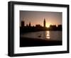 Westminster Bridge, Houses of Parliament, and Big Ben, UNESCO World Heritage Site, London, England-Sara Erith-Framed Photographic Print