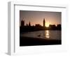 Westminster Bridge, Houses of Parliament, and Big Ben, UNESCO World Heritage Site, London, England-Sara Erith-Framed Photographic Print