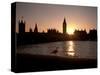 Westminster Bridge, Houses of Parliament, and Big Ben, UNESCO World Heritage Site, London, England-Sara Erith-Stretched Canvas