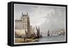 Westminster Bridge, London, 1863-null-Framed Stretched Canvas