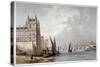 Westminster Bridge, London, 1863-null-Stretched Canvas