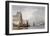 Westminster Bridge, London, 1863-null-Framed Giclee Print